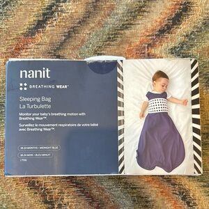 Nanit Breathing Wear Sleeping Bag - Midnight Blue